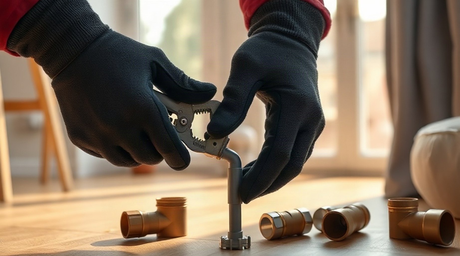 Artisan plombier en intervention à Suresnes